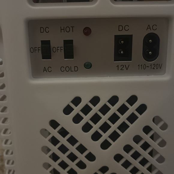 Compact White Mini Fridge - Picture 3 of 3